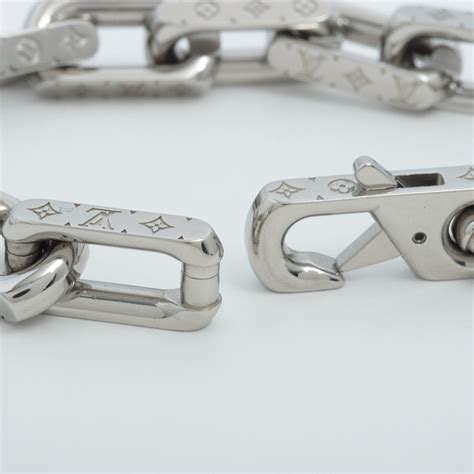 monogram chain bracelet louis vuitton|louis vuitton bracelet size chart.